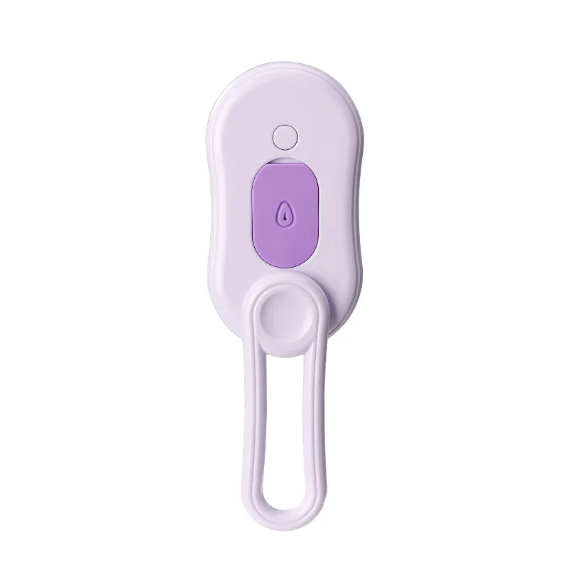 "3-in-1 Pet Steam Grooming Brush – Clean, Massage & Remove Hair."