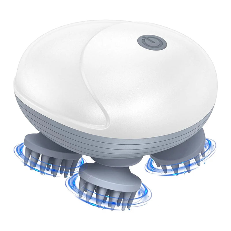 "Electric Deep Tissue Massager – Scalp, Body & Pet Use."